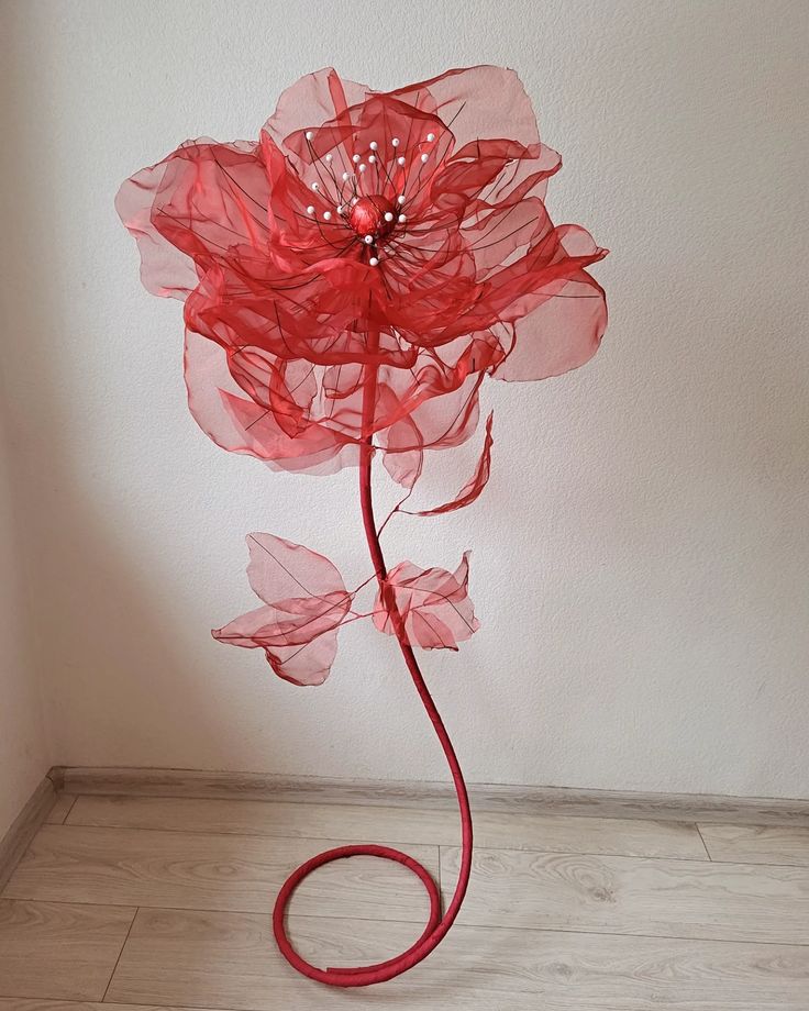 organza flower
